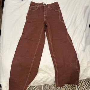 Zara Terracotta Trousers